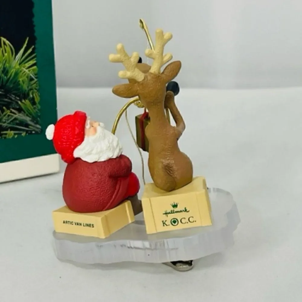 Fishing for Fun Hallmark Keepsake 1995 Collector's Club Ornament In Box